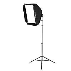   Godox Softbox set for speedlites (60x60cm softbox - S2 holder - 2,4m stand)