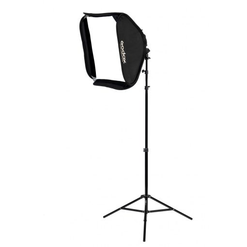 Godox Softbox set for speedlites (60x60cm softbox - S2 holder - 2,4m stand)