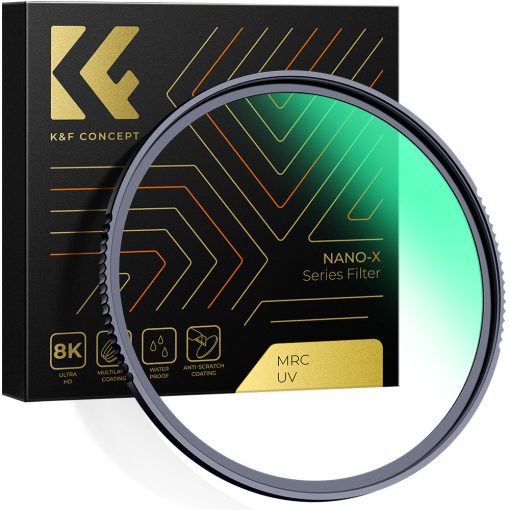 K&F Concept NANO-X series, B270, HD, MCUV szűrő, vízlepergető, karcálló, 82mm (KF-01-970)