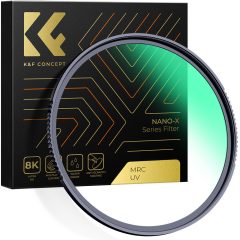   K&F Concept NANO-X series, B270, HD, MCUV szűrő, vízlepergető, karcálló, 40,5mm (KF-01-980)