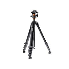   K&F Concept Traveller M1 kompakt utazó fényképező állvány, tripod gömbfejjel V1 (KF09.105V1)