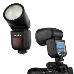 Godox V1-O Round Head speedlite TTL HSS (Olympus/Panasonic)